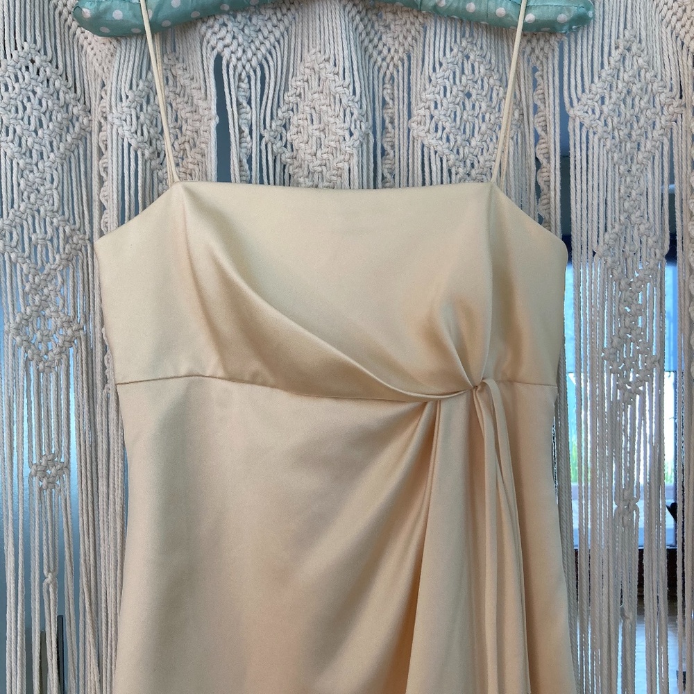 Vera Wang ~ Cream Formal  Dress SZ 4 Prom/Wedding - Picture 8 of 14